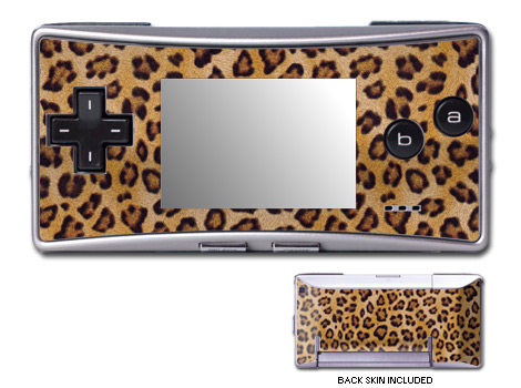 GameBoy Micro Skin - Leopard