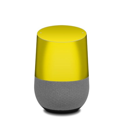Google Home Skin - Solid State Yellow