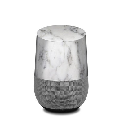 Google Home Skin - White Marble