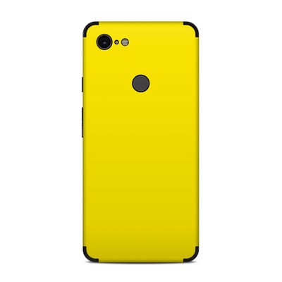 Google Pixel 3XL Skin - Solid State Yellow