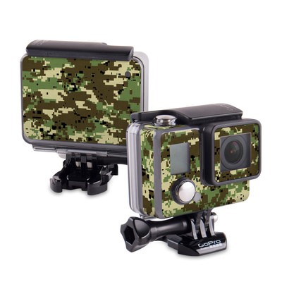 GoPro Hero 2014 Skin - Digital Woodland Camo