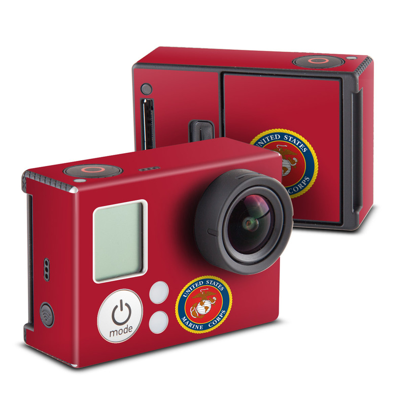 GoPro Hero3 Skin - USMC Red (Image 1)