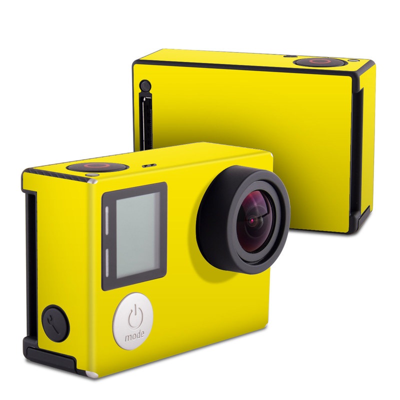 GoPro Hero4 Black Skin - Solid State Yellow (Image 1)