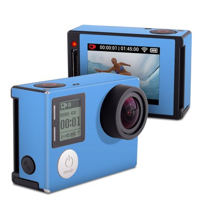 GoPro Hero4 Silver Skin - Solid State Blue