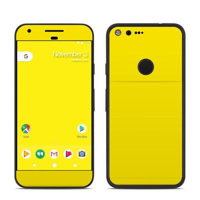 Google Pixel Skin - Solid State Yellow