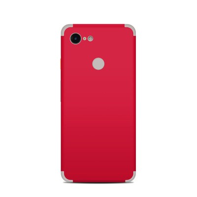 Google Pixel 3 Skin - Solid State Red