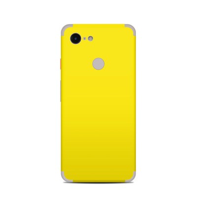 Google Pixel 3 Skin - Solid State Yellow