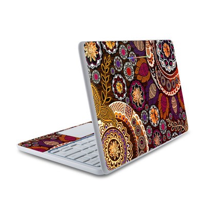 HP Chromebook 11 Skin - Autumn Mehndi