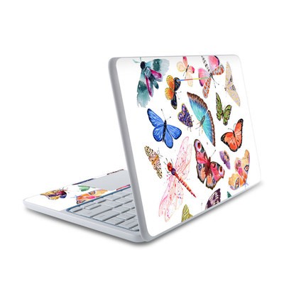 HP Chromebook 11 Skin - Butterfly Scatter