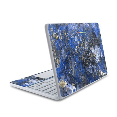 HP Chromebook 11 Skin - Gilded Ocean Marble