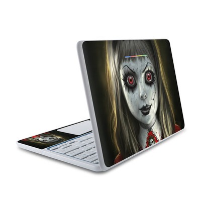 HP Chromebook 11 Skin - Haunted Doll