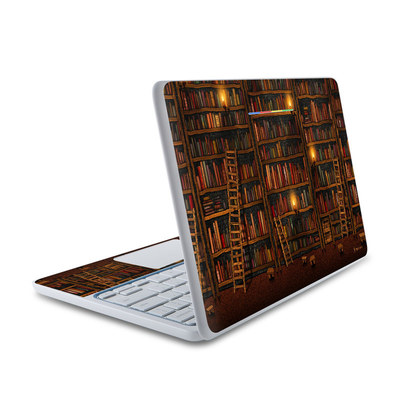 HP Chromebook 11 Skin - Library