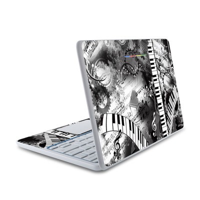 HP Chromebook 11 Skin - Piano Pizazz