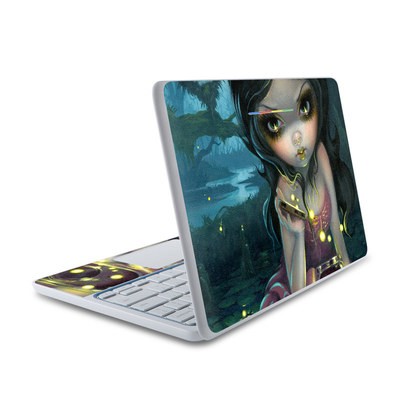 HP Chromebook 11 Skin - Releasing Fireflies