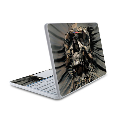 HP Chromebook 11 Skin - Skull Wrap