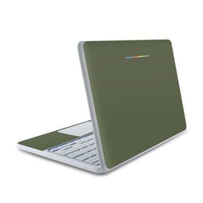 HP Chromebook 11 Skin - Solid State Olive Drab