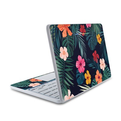 HP Chromebook 11 Skin - Tropical Hibiscus