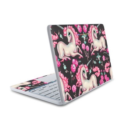 HP Chromebook 11 Skin - Unicorns and Roses