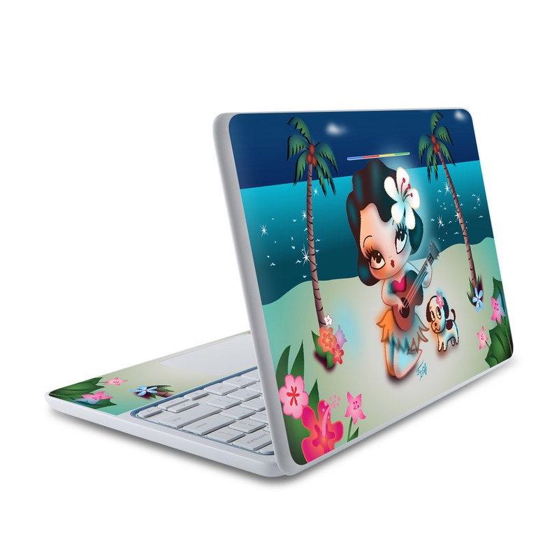 HP Chromebook 11 Skin - Hula Night (Image 1)
