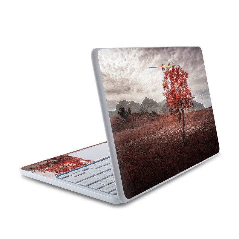 HP Chromebook 11 Skin - Lofoten Tree (Image 1)