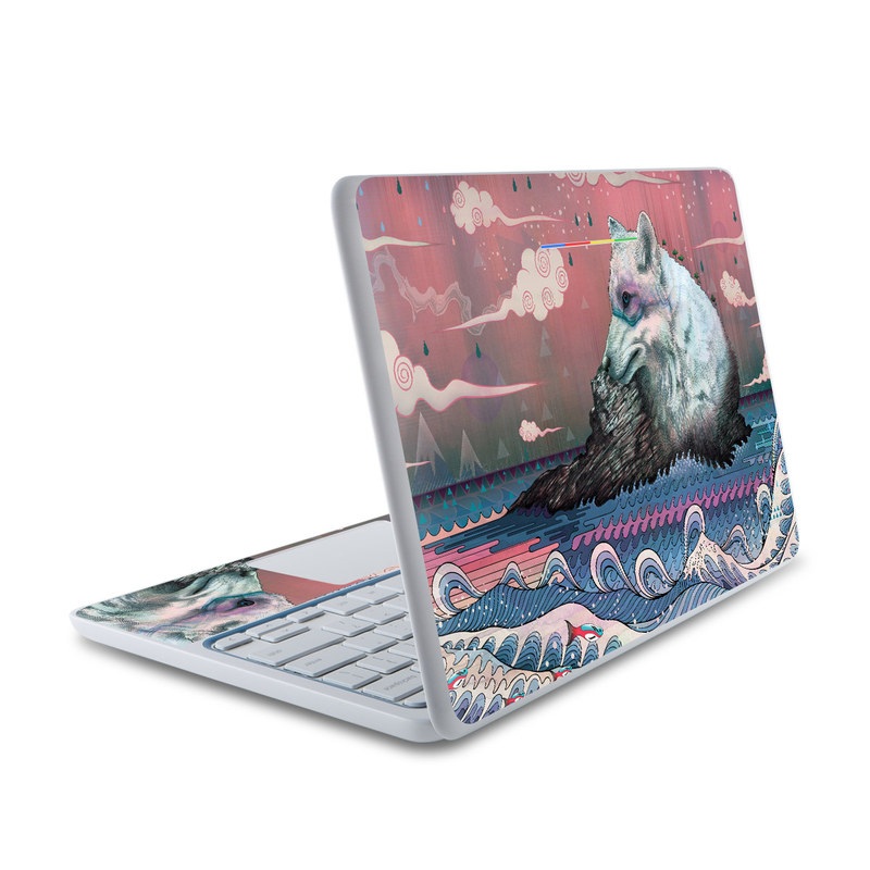 HP Chromebook 11 Skin - Lone Wolf (Image 1)