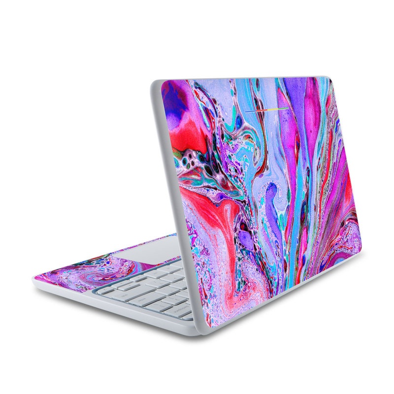 HP Chromebook 11 Skin - Marbled Lustre (Image 1)