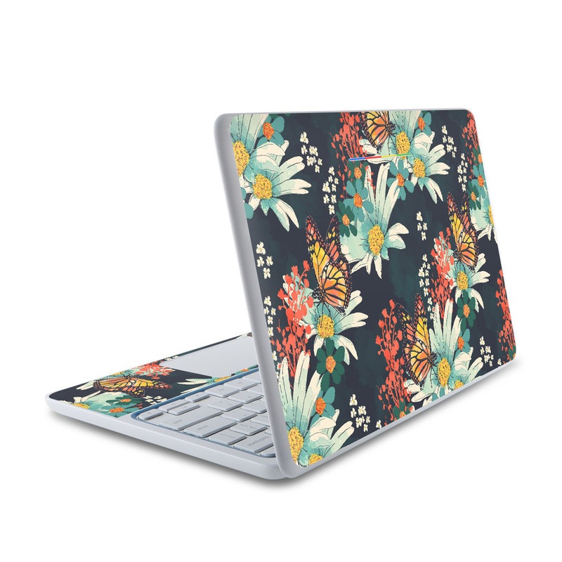 HP Chromebook 11 Skin - Monarch Grove (Image 1)