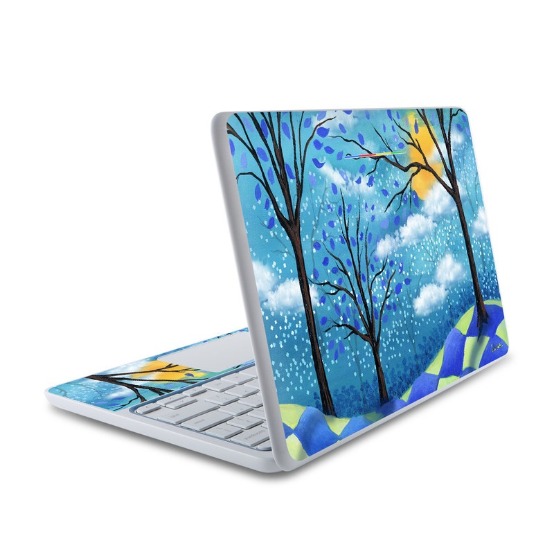 HP Chromebook 11 Skin - Moon Dance Magic (Image 1)