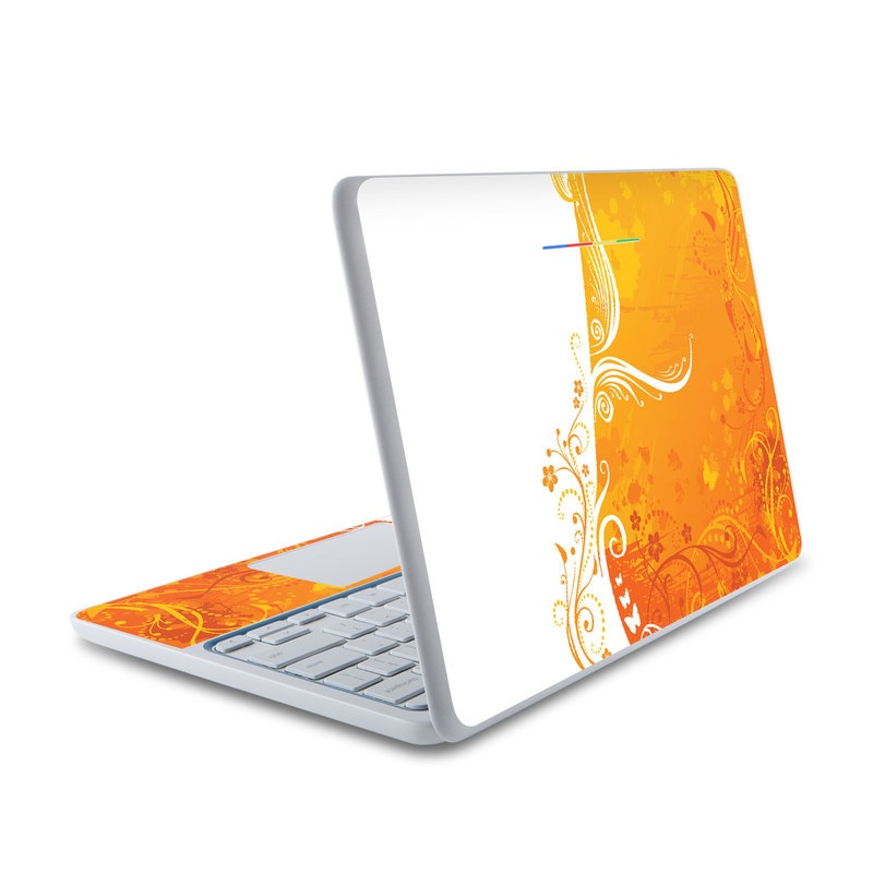 HP Chromebook 11 Skin - Orange Crush (Image 1)