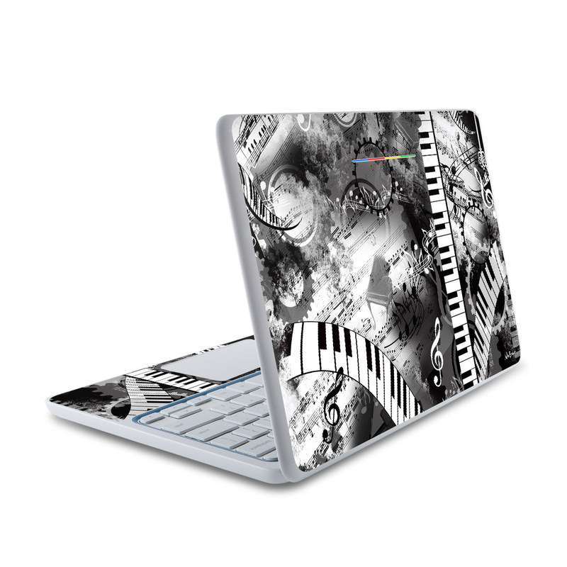 HP Chromebook 11 Skin - Piano Pizazz (Image 1)