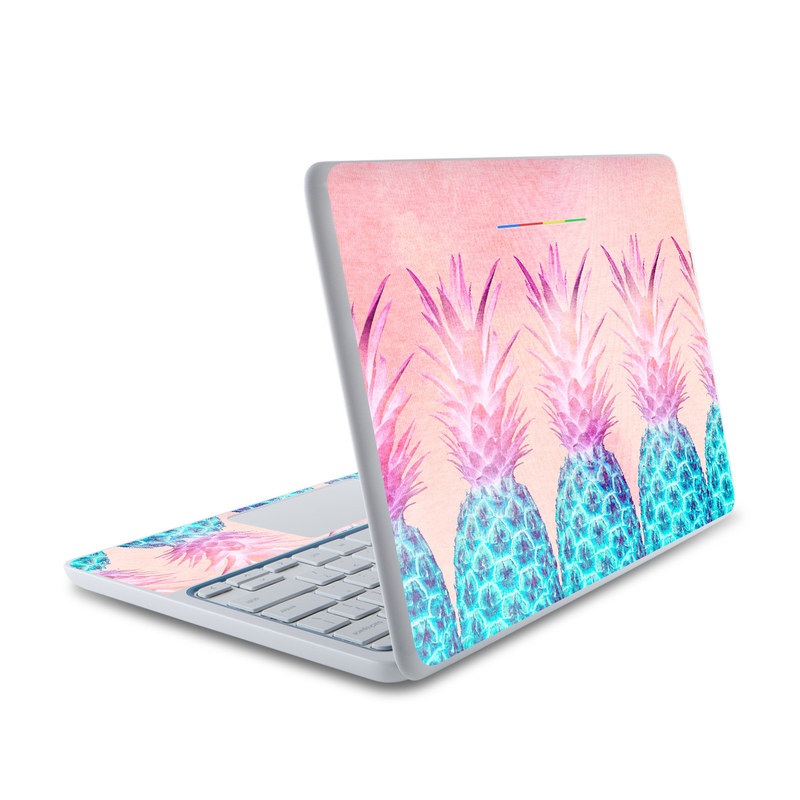 HP Chromebook 11 Skin - Pineapple Farm (Image 1)