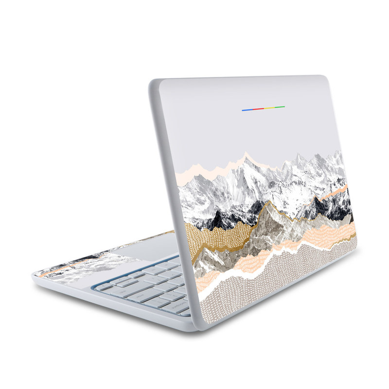 HP Chromebook 11 Skin - Pastel Mountains (Image 1)