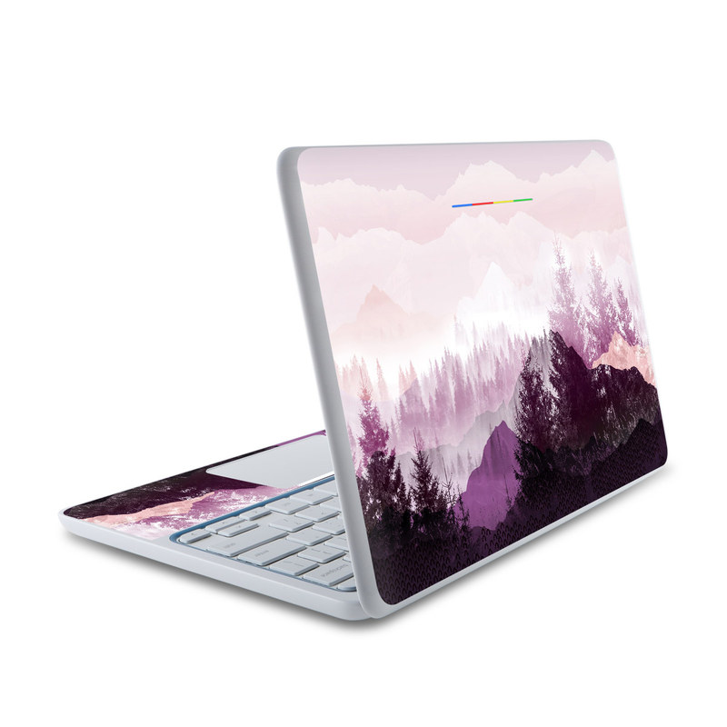 HP Chromebook 11 Skin - Purple Horizon (Image 1)