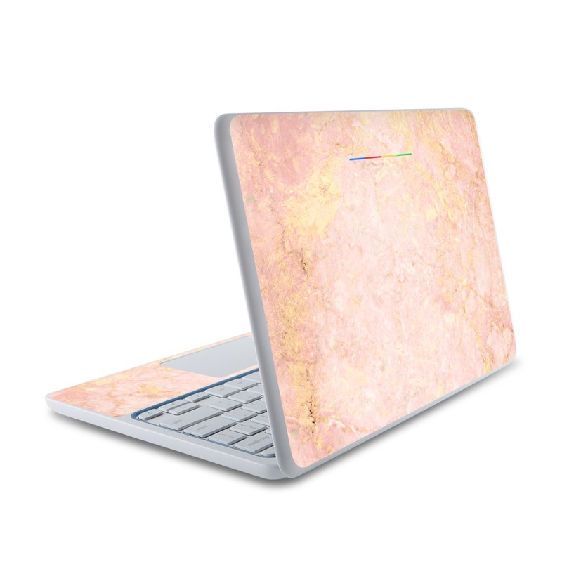 HP Chromebook 11 Skin - Rose Gold Marble (Image 1)