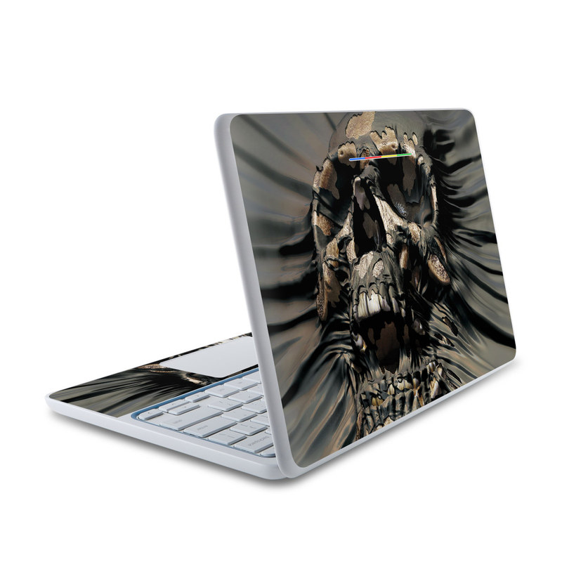 HP Chromebook 11 Skin - Skull Wrap (Image 1)