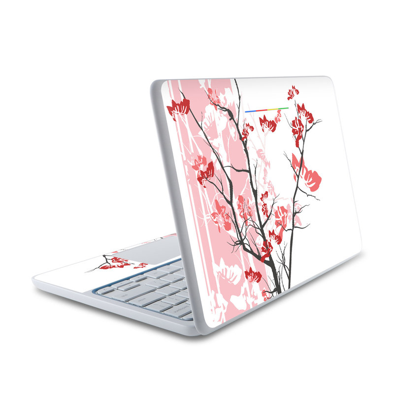 HP Chromebook 11 Skin - Pink Tranquility (Image 1)