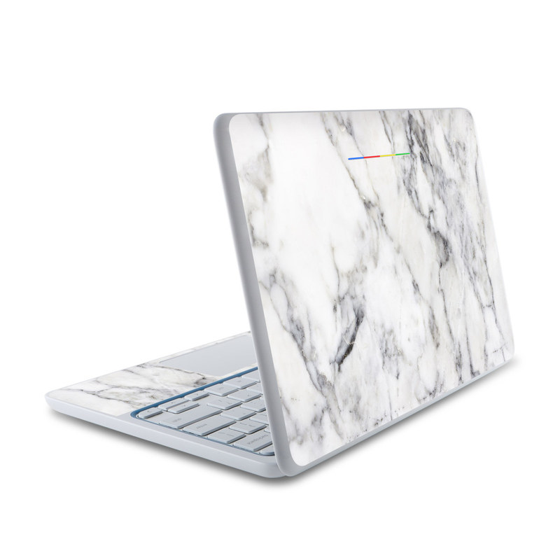 HP Chromebook 11 Skin - White Marble (Image 1)