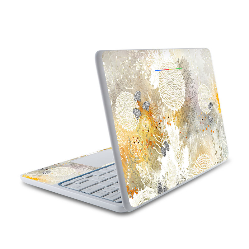 HP Chromebook 11 Skin - White Velvet (Image 1)