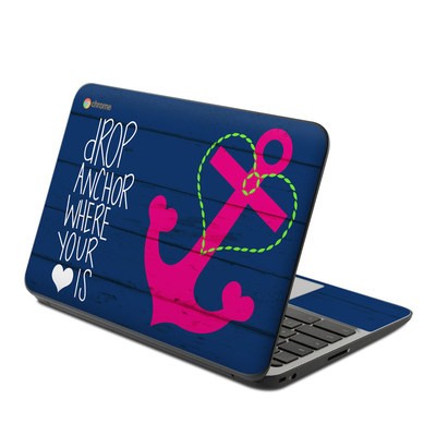 HP Chromebook 11 G4 Skin - Drop Anchor