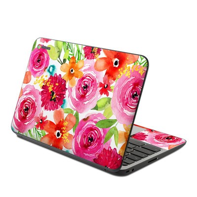 HP Chromebook 11 G4 Skin - Floral Pop