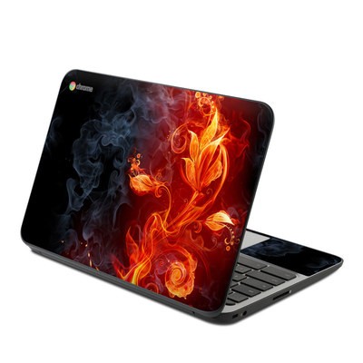 HP Chromebook 11 G4 Skin - Flower Of Fire