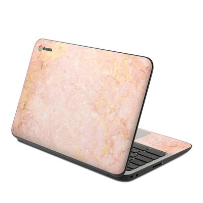 HP Chromebook 11 G4 Skin - Rose Gold Marble