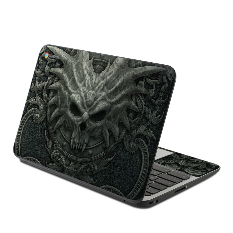 HP Chromebook 11 G4 Skin - Black Book (Image 1)