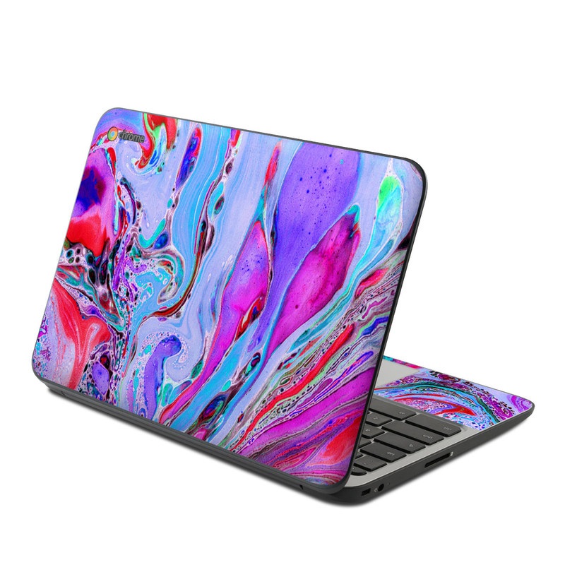 HP Chromebook 11 G4 Skin - Marbled Lustre (Image 1)