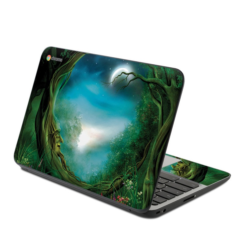 HP Chromebook 11 G4 Skin - Moon Tree (Image 1)