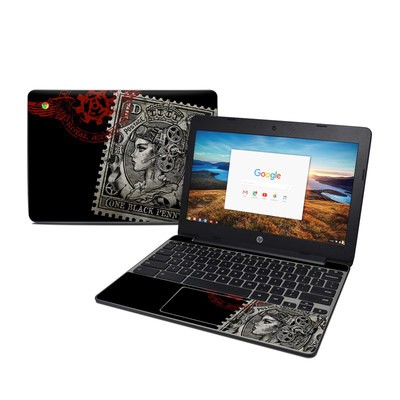 HP Chromebook 11 G5 Skin - Black Penny
