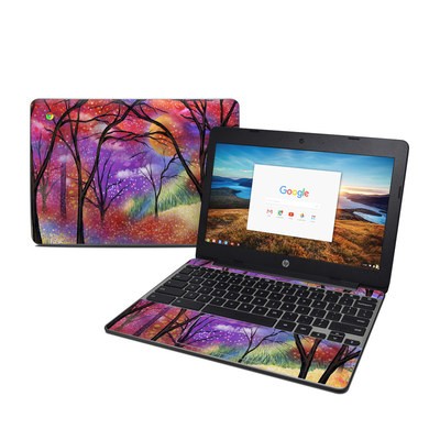HP Chromebook 11 G5 Skin - Moon Meadow