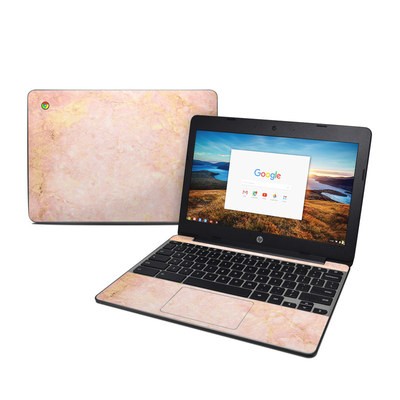 HP Chromebook 11 G5 Skin - Rose Gold Marble