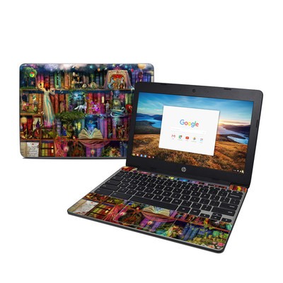HP Chromebook 11 G5 Skin - Treasure Hunt