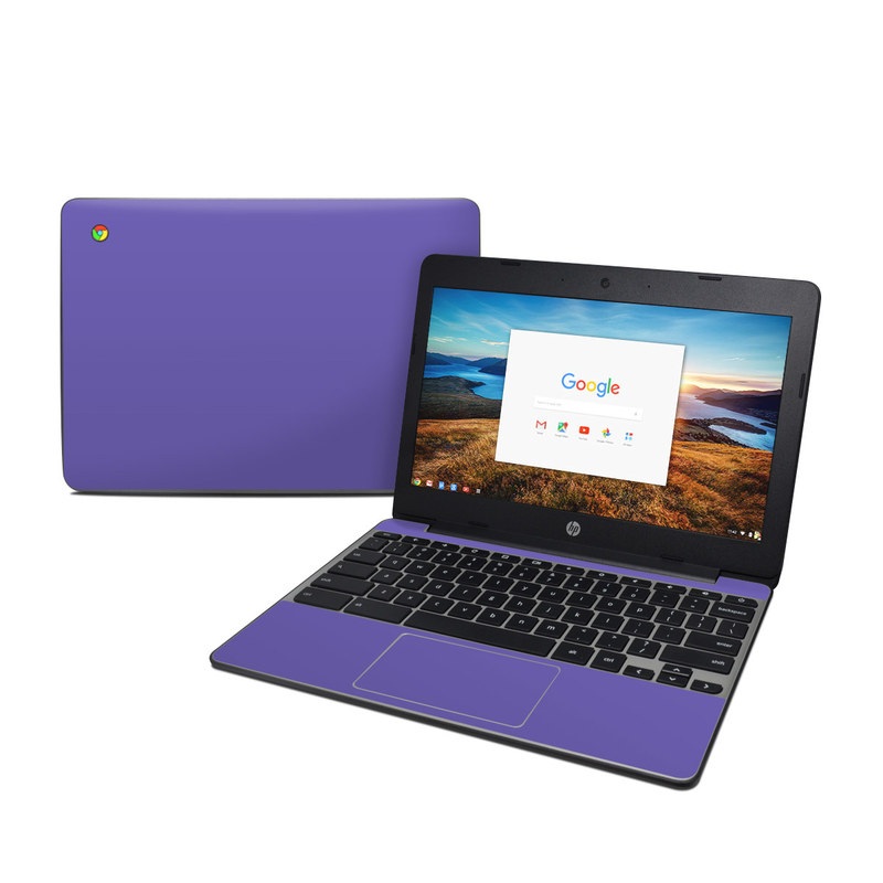 HP Chromebook 11 G5 Skin - Solid State Purple (Image 1)